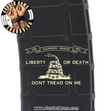 Liberty Or Death Culpepper 2 Engraved Custom Pmag