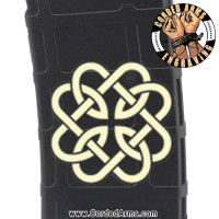 Celtic Knot Round Laser Engraved Custom Pmag