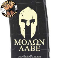 Spartan Molon Labe Laser Pmag Laser Engraved Custom Pmag