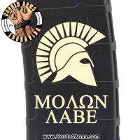 Spartan Molon Labe 2 Laser Pmag Laser Engraved Custom Pmag
