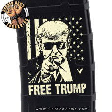 Free Trump Laser Engraved Custom Pmag