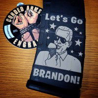 Let's Go Brandon Ice Cream Laser Pmag Laser Engraved Custom Pmag