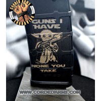 Baby Yoda AR 15 Magazine Pmag - Guns I Have - None You Take