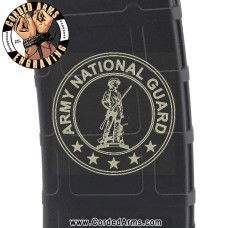 Army National Guard Laser Engraved Custom Pmag