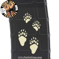 Bear Tracks Laser Engraved Custom Pmag