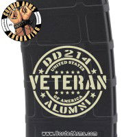 DD214 Alumni Laser Engraved Custom Pmag
