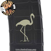 Flamingo Laser Engraved Custom Pmag