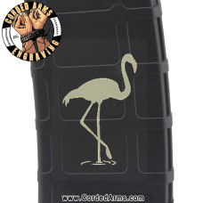 Flamingo Laser Engraved Custom Pmag