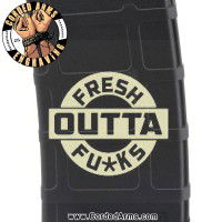 Fresh Outta Engraved Custom Pmag