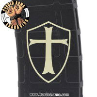 Knight Templar Engraved Custom Pmag