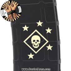 Marine Raiders Laser Engraved Custom Pmag