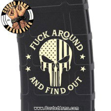 FAFO Punisher Laser Engraved Custom Pmag