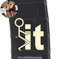 F - It Laser Engraved Custom Pmag
