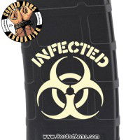 Biohazard Infected Laser Pmag Laser Engraved Custom Pmag