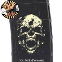 Mocking Skull Laser Engraved Custom Pmag