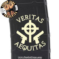 Veritas Aequitas 2 Laser Engraved Custom Pmag