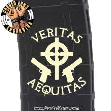 Veritas Aequitas 2 Laser Engraved Custom Pmag