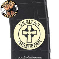 Veritas Aequitas 1 Laser Engraved Custom Pmag