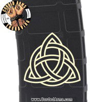 Celtic Trinity Knot Laser Engraved Custom Pmag