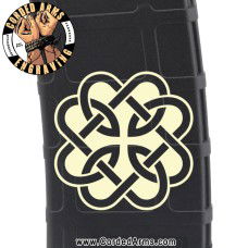 Celtic Knot Round Laser Engraved Custom Pmag