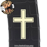 Cross Laser Engraved Custom Pmag