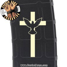 Dove Cross 2 Laser Engraved Custom Pmag