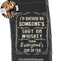 Cup Of Tea Laser Engraved Custom Pmag