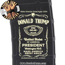 Trump No. 45 Laser Engraved Custom Pmag