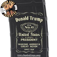 Trump Old #45 Laser Engraved Custom Pmag