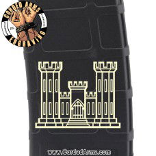 Army Corps of Engineers Laser Engraved Custom Pmag