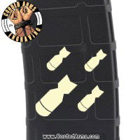 Bomb Drop Laser Engraved Custom Pmag