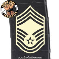 Chief Master Sergeant Laser Engraved Custom Pmag