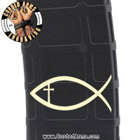 Christian Fish Laser Engraved Custom Pmag