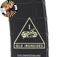 1st Armored Division Laser Engraved Custom Pmag