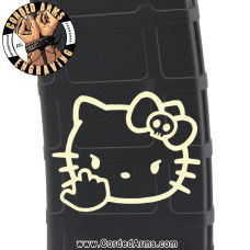 FU Hello Kitty Laser Engraved Custom Pmag
