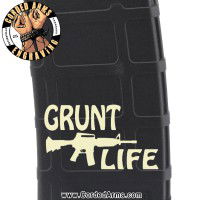 Grunt Life Laser Engraved Custom Pmag