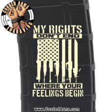 My Rights Laser Pmag Laser Engraved Custom Pmag