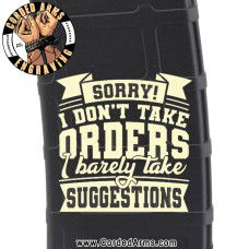 Sorry Laser Pmag Laser Engraved Custom Pmag