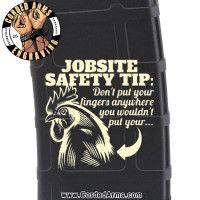 Jobsite Safety Laser Pmag Laser Engraved Custom Pmag