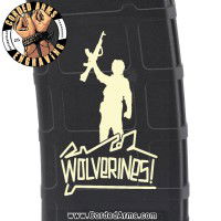 Wolverines Laser Pmag Laser Engraved Custom Pmag