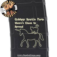 Sparkle Farts Laser Pmag Laser Engraved Custom Pmag