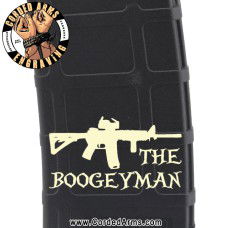 Boogyman Laser Engraved Custom Pmag