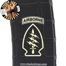 1st Special Forces Command Laser Engraved Custom Pmag