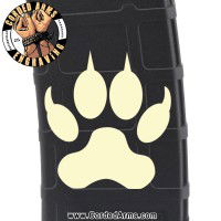 Wolf Paw Laser Engraved Custom Pmag