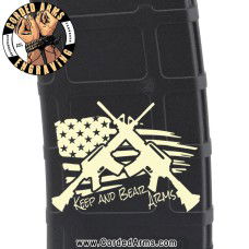 Keep n Bear Arms Laser Engraved Custom Pmag