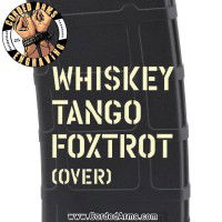 WTF Laser Engraved Custom Pmag