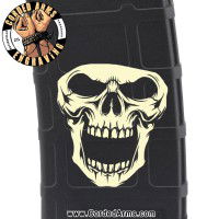 Skull 2 Laser Engraved Custom Pmag