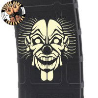 Tribal Clown Laser Engraved Pmags