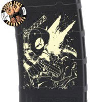 Deadpool Scene Laser Pmag Laser Engraved Custom Pmag