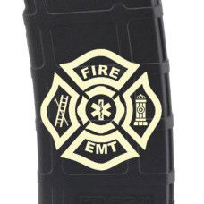 Fire E.M.T. Laser Engraved Custom Pmag